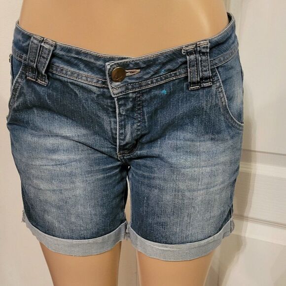 EVENTUAL WOMENS JEAN SHORT - Picture 2 of 16